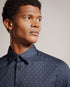 PAVIA-Shirts-LS Star Geo Print Shirt- Ted Baker Romania